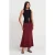 Hoge Taille A-Lijn Maxi Rok