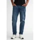 Petrol Industries regular tapered fit jeans RUSSEL met riem vintage blue