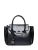 Isabella Rhea Zwart Rundleer Tas
