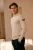 Malelions Knitted Crewneck Mm3-aw25-05 Trui 099 Sand