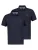 LERROS Shirt ‘Basic’  donkerblauw