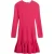 Ted Baker Loisss Flippy Skirt Minijurk Met Lange Mouwen In Fuchsia