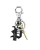 Philipp Plein Jewellery Sleutelhanger ‘PLEIN VALENTINE’  goud / grijs / zwart