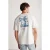 Bedrukt T-shirt met ronde hals