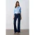 Hoge Taille Flare Jeans