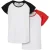 Urban Classics Meisjes contrast raglan t-shirt (set van 2)