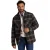 NZA overshirt groen geruit polyester