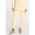 Morgan straight high waist pantalon lichtgeel
