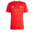 ADIDAS PERFORMANCE Functioneel shirt  donkergroen / rood / natuurwit