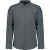 No Excess Shirt with linen dark steel