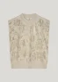 Summum Female Truien Sleeveless Embellished Sweatshirt 3s5108-30656