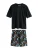 Next Pyjama kort  lichtblauw / groen / oranje / zwart