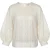Crèmekleurige oversized blouse met textuur – Licht, luchtig en moeiteloos elegant