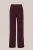 WE Fashion – Dames wide leg pantalon – Regular fit – Aubergine –