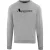 Aquascutum Sweatshirt met vet geribbeld logo voor volwassenen (Grijs)