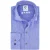 R2 Short Fit overhemd lichtblauw 100% linnen