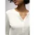 Street One Dames Shirt in effen kleur in Wit