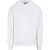 Urban Classics Effen Fluffy Hoodie Heren (Wit)