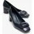 Velora Gesp Vierkante Neus Blokhak Pump (Dames)