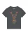 Watapparel Shirt ‘ Floral Deer ‘  antraciet / gemengde kleuren