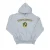 Harry Potter Meisjes Hufflepuff Crest Hoodie (Sportgrijs)