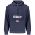 Noorwegen 1963 Blauwe Katoenen Heren Hoodie