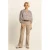 Expresso high waist flared jeans beige