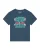 Watapparel Shirt ‘Save the sea’  petrol / gemengde kleuren