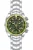 Invicta Akula 49636 Heren Horloge – Quartz Uurwerk – Roestvrij Staal met groene Wijzerplaat – 55mm