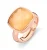 Orphelia Dames 925 Sterling Zilveren Ring – Roze ZR-7198/OR