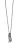 Orphelia Dames 925 Sterling Zilveren Ketting met Hanger – Zwart ZH-6030/2