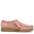 Clarks Wallabee evo suède veterschoenen lichtroze
