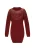 faina Gebreide jurk  rood
