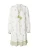 VILA Blousejurk ‘VISAHA’  olijfgroen / wit