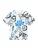 Cool Club Shirt  blauw / zwart / wit