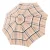 Doppler Manufaktur Paraplu  beige / grijs / lichtrood / wit