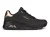Skechers Uno – Gouden Air – Dames Sneakers – Zwart