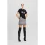Karl Lagerfeld Pearl Embellished Boucle Skirt Black/white/silver
