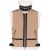 Dreimaster Waistcoat Dames Kameel