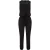 Urban Classics Dames/Dames technisch lange jumpsuit van mesh (Zwart)