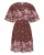 Kaffe Jurk ‘KArosine’  bruin / rosa