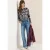 Cecil Dames Gedessineerd shirt met lange mouwen in Grijs