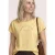 Shirt met ronde hals en losse schouders