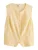 Next Gilet  geel / wit