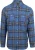 Scotch and Soda Flanel Overhemd Blauw