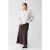 Shoeby Lm-sbpolka Sleek Skirt Darkbrown