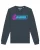 Watapparel Sweatshirt ‘No Excuses’  blauw / antraciet / lila