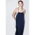 Mango lyocell midi zomerjurk – donkerblauw
