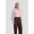 Ruby blouse met trekkoord lichtroze