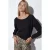Dames Verkleinde Crew Neck Sweatshirt